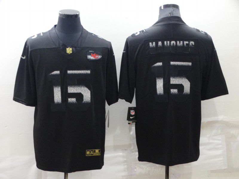 Men Kansas City Chiefs #15 Mahomes Black Nike Limited NFL Jerseys->kansas city chiefs->NFL Jersey